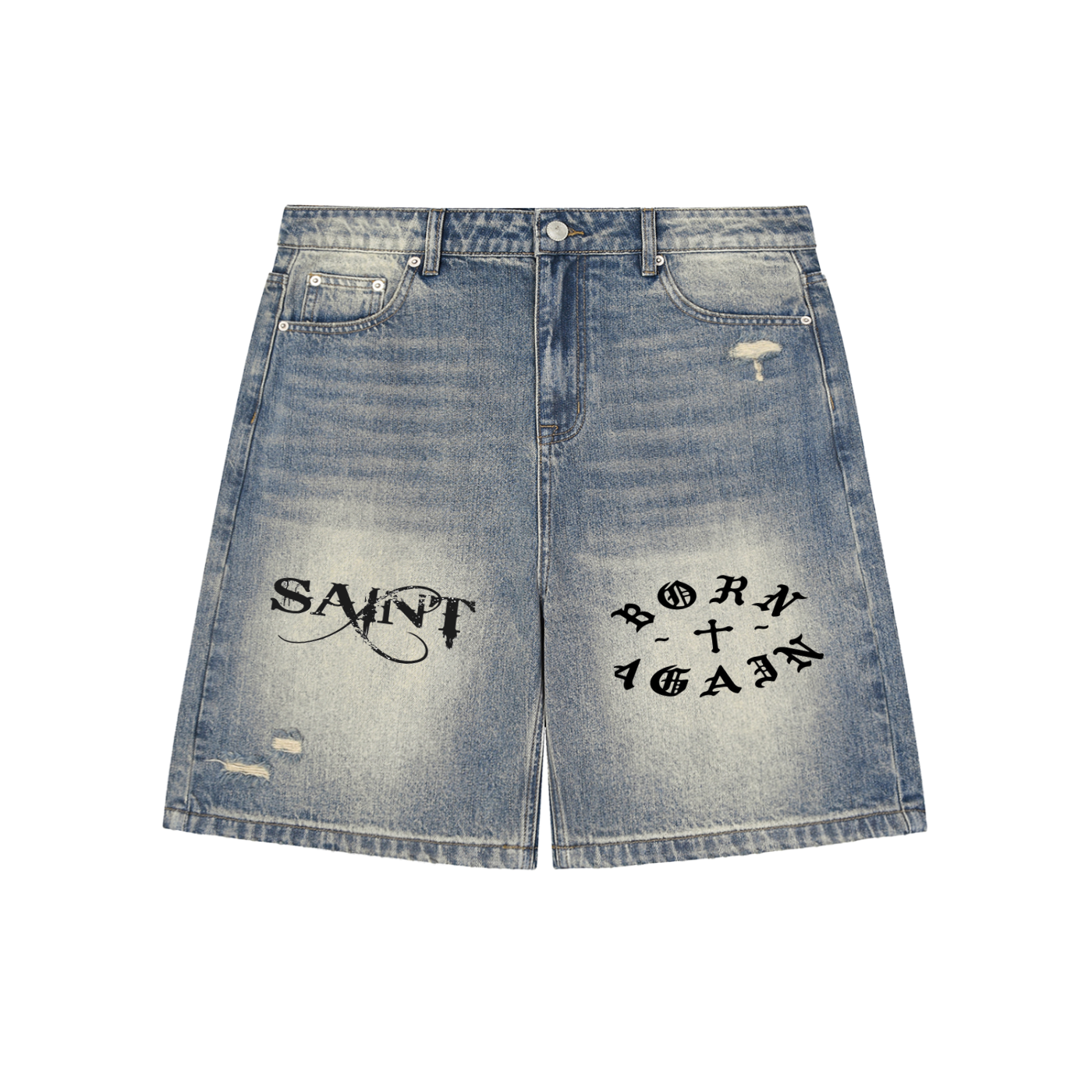 Born again Baggy Denim Shorts