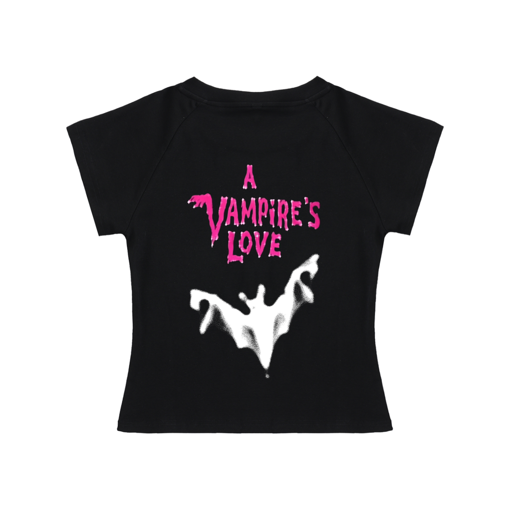 Women’s I heart vampires tee